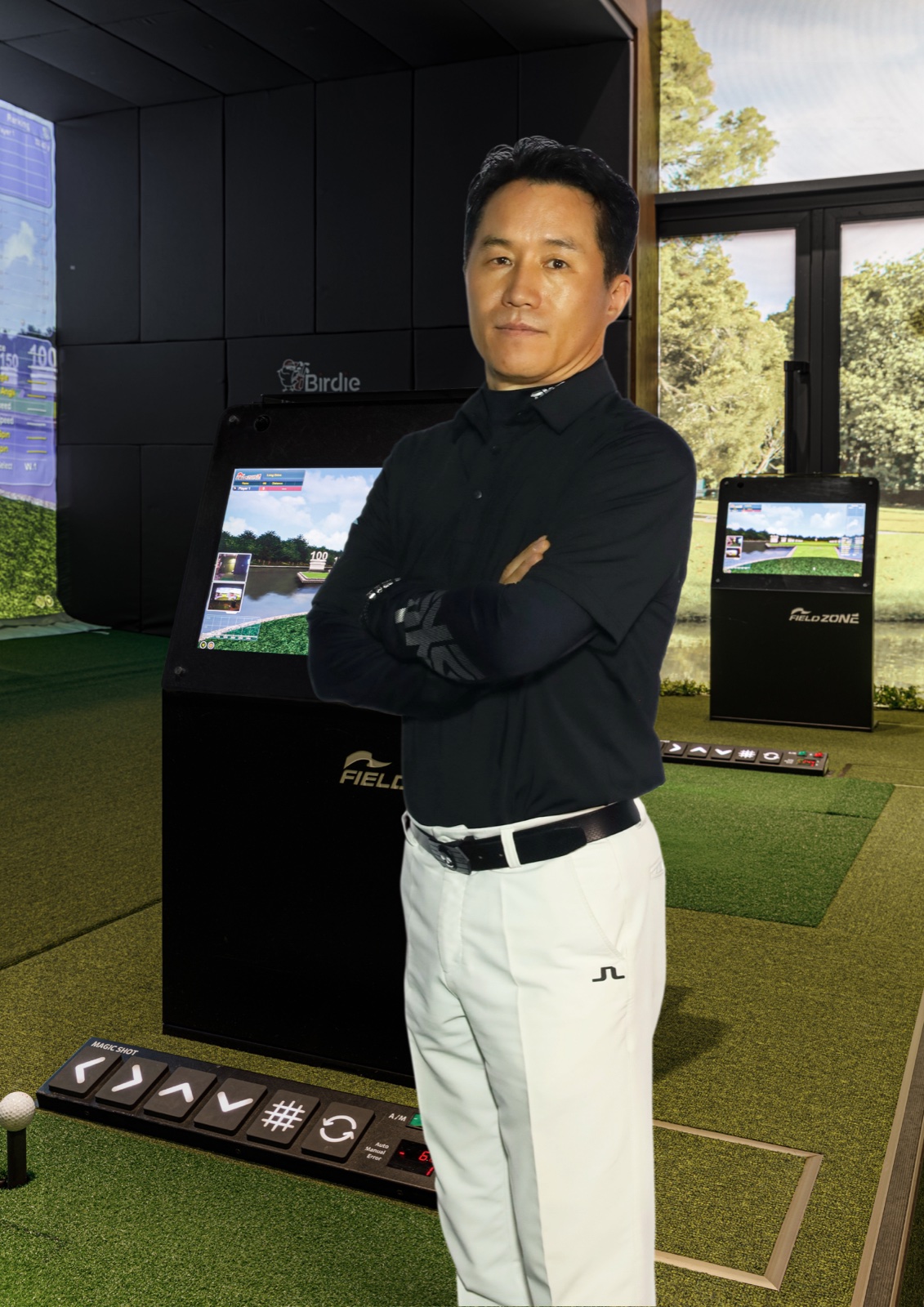 Даниель Ким — тренер Birdie Golf Club